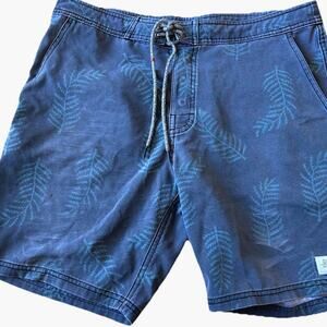 Katin Hybrid Board Shorts Men’s 32 Kelp Hybrid Stretch ComfortWicking Surf Swim